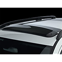89014 Sunroof Wind Deflector Series Direct Fit Smoked Acrylic Roof Air Deflector, Sold individually