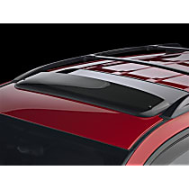 Sunroof Wind Deflector Series Direct Fit Smoked Acrylic Roof Air Deflector, Sold Individually