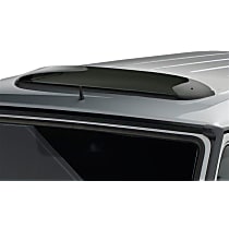 89022 Sunroof Wind Deflector Series Direct Fit Smoked Acrylic Roof Air Deflector, Sold individually