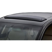 89025 Sunroof Wind Deflector Series Direct Fit Smoked Acrylic Roof Air Deflector, Sold individually