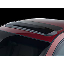89034 Sunroof Wind Deflector Series Direct Fit Smoked Acrylic Roof Air Deflector, Sold individually