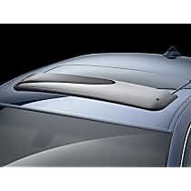 89047 Sunroof Wind Deflector Series Direct Fit Smoked Acrylic Roof Air Deflector, Sold individually