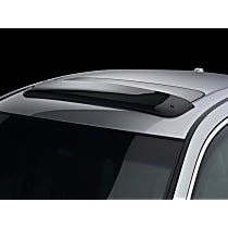 89103 Sunroof Wind Deflector Series Direct Fit Smoked Acrylic Roof Air Deflector, Sold individually