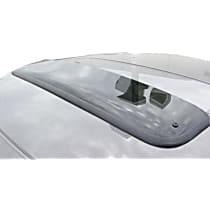 89126 Sunroof Wind Deflector Series Direct Fit Smoked Acrylic Roof Air Deflector, Sold individually