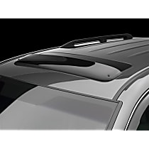 89127 Sunroof Wind Deflector Series Direct Fit Smoked Acrylic Roof Air Deflector, Sold individually