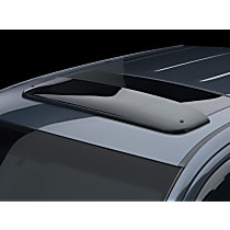 89132 Sunroof Wind Deflector Series Direct Fit Smoked Acrylic Roof Air Deflector, Sold individually
