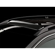 89143 Sunroof Wind Deflector Series Direct Fit Smoked Acrylic Roof Air Deflector, Sold individually