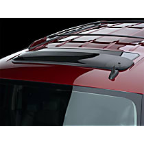 89147 Sunroof Wind Deflector Series Direct Fit Smoked Acrylic Roof Air Deflector, Sold individually