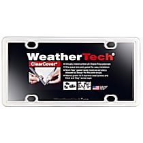 8ALPCC8 License Plate Frame - White, Eastman Durastar Polymer, Universal, Sold Individually