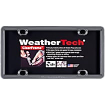 8ALPCF15 License Plate Frame - Beluga Gray, Eastman Durastar Polymer, Universal, Sold Individually