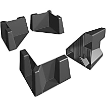8CTK1 Cargo Organizer - Black, ABS Plastic, Universal