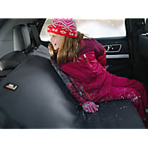 DE2021CO Second Row Seat Cover, Cocoa, Made of Poly Cotton, Plain Design, Bench