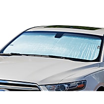 TS1344 Sun Shade - Black and Silver, Reflective Film, Direct Fit, Sold Individually