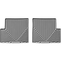 W125GR Second Row All-weather Series Flat Floor Mat, Gray Made of Rubberized Thermoplastic Elastomer