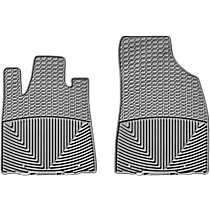 Front Row Flat Floor Mat, Gray, Made of Rubberized Thermoplastic Elastomer, All-weather Series