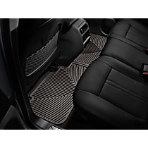 W192CO Second Row All-weather Series Molded Floor Liner, Cocoa Made of Rubberized Thermoplastic Elastomer