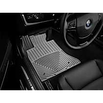 W204GR Front Row All-weather Series Flat Floor Mat, Gray Made of Rubberized Thermoplastic Elastomer