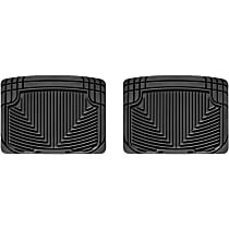 W20 All-weather Series Black Floor Mats, Second Row