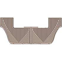 Third Row Flat Floor Mat, Tan, Made of Rubberized Thermoplastic Elastomer, All-weather Series