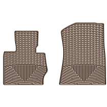 Front Row Flat Floor Mat, Tan, Made of Rubberized Thermoplastic Elastomer, All-weather Series
