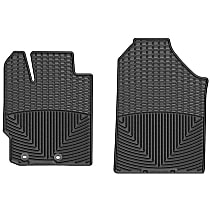 W263 All-weather Series Black Floor Mats, Front Row