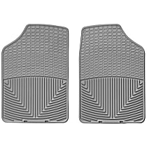 W2GR All-weather Series Gray Floor Mats, Front Row