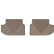 W331TN Second Row All-weather Series Flat Floor Mat, Tan Made of Rubberized Thermoplastic Elastomer