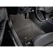 W357CO Front Row All-weather Series Molded Floor Liner, Cocoa Made of Rubberized Thermoplastic Elastomer