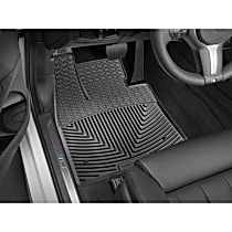 W374 All-weather Series Black Floor Mats, Front Row