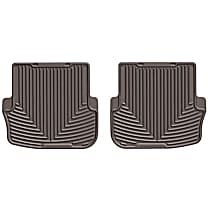 W426CO Second Row All-weather Series Flat Floor Mat, Cocoa Made of Rubberized Thermoplastic Elastomer