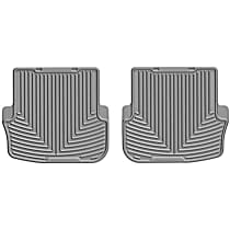 W426GR Second Row All-weather Series Flat Floor Mat, Gray Made of Rubberized Thermoplastic Elastomer