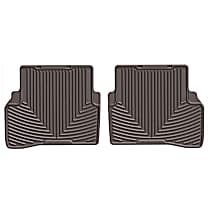 W432CO Second Row All-weather Series Flat Floor Mat, Cocoa Made of Rubberized Thermoplastic Elastomer