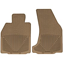 Front Row All-weather Series Flat Floor Mat, Tan Made of Rubberized Thermoplastic Elastomer