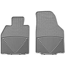 Front Row Flat Floor Mat, Fits Cabriolet Models, without Porsche Bose Sound, Gray, Made of Rubberized Thermoplastic Elastomer, All-weather Series