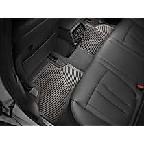 Second Row All-weather Series Flat Floor Mat, Cocoa Made of Rubberized Thermoplastic Elastomer