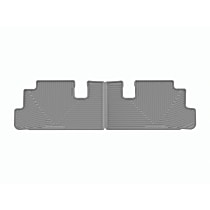 W602GR Second Row All-weather Series Molded Floor Liner, Gray Made of Rubberized Thermoplastic Elastomer
