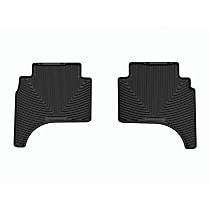 W623 All-weather Series Black Floor Mats, Second Row
