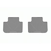 W660GR Second Row All-weather Series Molded Floor Liner, Gray Made of Rubberized Thermoplastic Elastomer