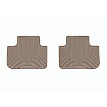 W660TN Second Row All-weather Series Molded Floor Liner, Tan Made of Rubberized Thermoplastic Elastomer