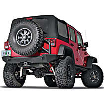 89525 Bumper Powdercoated Black