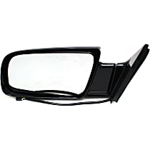 955-191 Driver Side Mirror, Manual Folding, Non-Heated, Black, Without Auto-Dimming, Without Blind Spot Feature, Without Signal Light, Without Memory