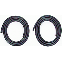 DWP 1110 73 Weatherstrip Seal - Door Seal, Direct Fit, Set of 2