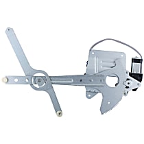 WPR0505LM Front, Driver Side OE Replacement Series Power Window Regulator, With Motor