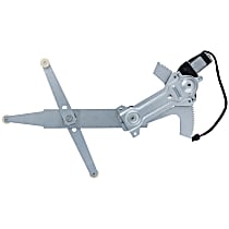 Front, Driver Side Power Window Regulator, With Motor, OE Replacement Series