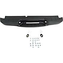 Step Bumper, Powdercoated Black Face Bar and Pads Without mounting bracket(s)