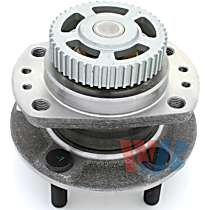 Rear, Driver or Passenger Side Wheel Hub, Exclude 14 in. Wheel; Standard Hub, 5 Lugs