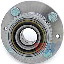 Rear, Driver or Passenger Side Wheel Hub, 4-Wheel ABS, With Rear Disc Brake