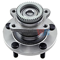 Rear, Driver or Passenger Side Wheel Hub, Non-ABS, 5 Lugs