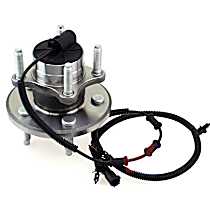 WA512312 Rear, Driver Side Wheel Hub, 5 Lugs