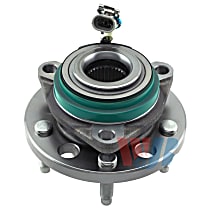 Front, Driver or Passenger Side Wheel Hub, Heavy Duty Hub Unit, 5 Lugs